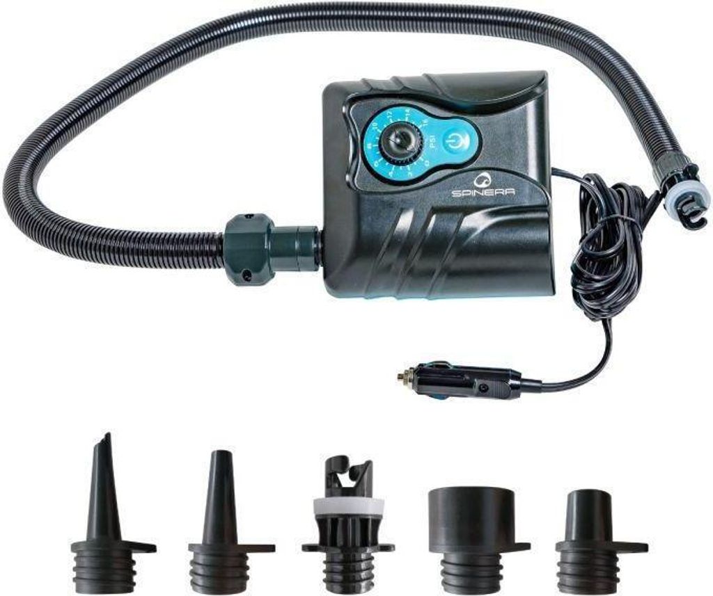 Spinera SUP High Pressure 12V Pump, 16-20 PSI E-Pumpe Akku schnelle elektrische - Pumpen Typ: SPINERA SUP1