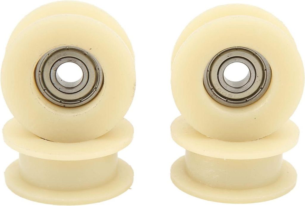 4 Stück Schwerlast Motorrad Fahrrad Ketten-Spanner Rollen für Motorfahrrad 49cc 66cc 80cc