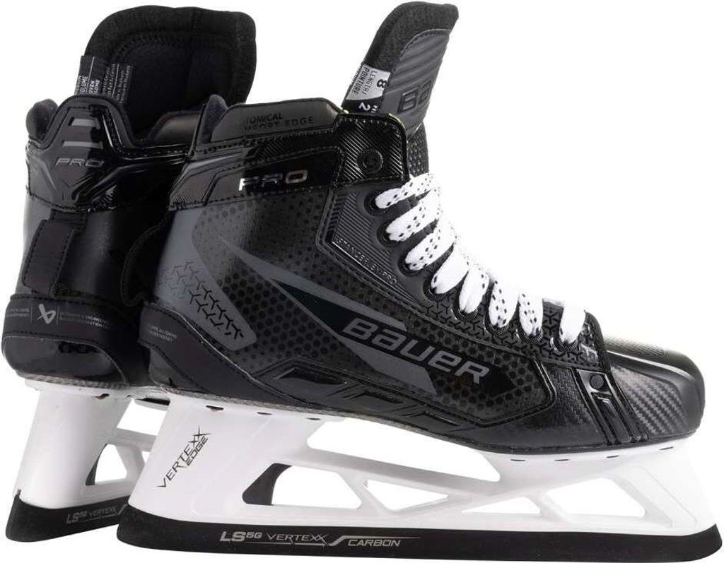Bauer Pro Goalie Schlittschuh Senior MTO 2024, Größe:9 = 44.5, Weite :FIT2