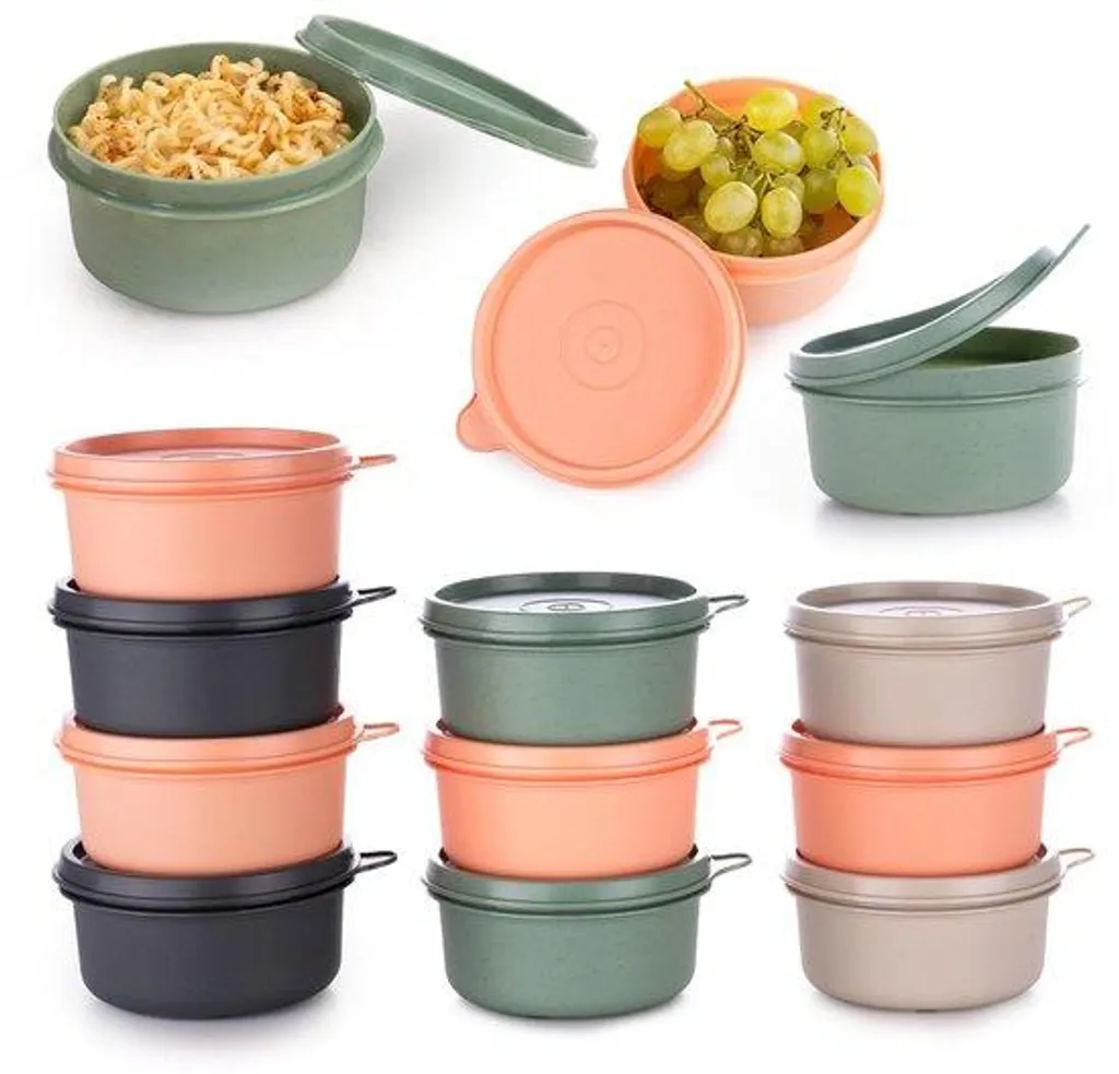 Mini boîte à lunch étanche 280ml, lot de 12 boîtes hermétiques