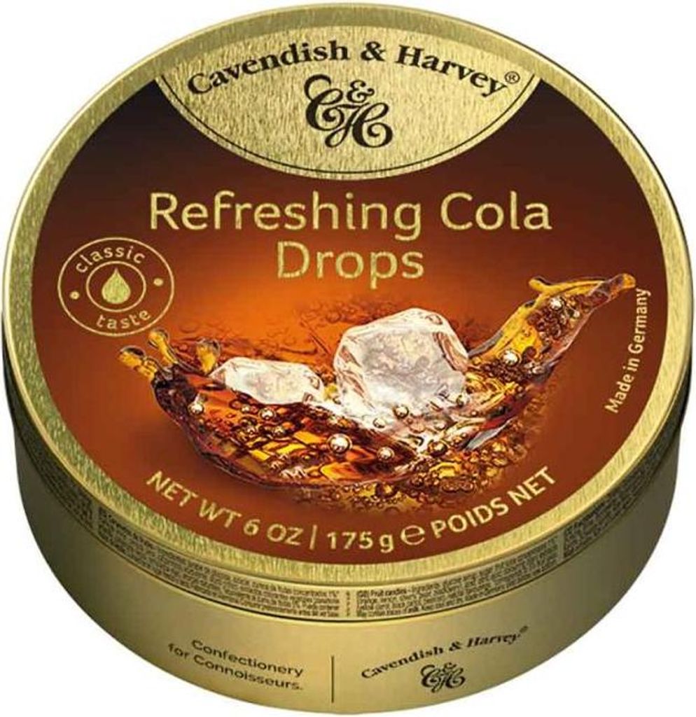Cavendish & Harvey Refreshing Cola Drops 175g Produktbild 