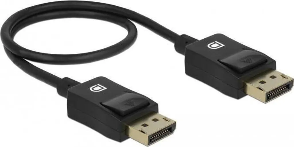 Cavo Video 8K DeLOCK 85299 DisplayPort 1.4 Coassiale HDR 0.5m