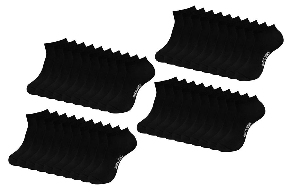 20 Paar JACK & JONES Uni Sneaker Socken Produktbild 