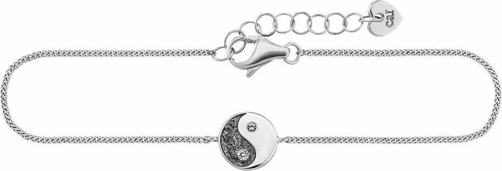 cai Armband 925/- Sterling Silber 16+3cm weiß Zirkonia 135260136-19