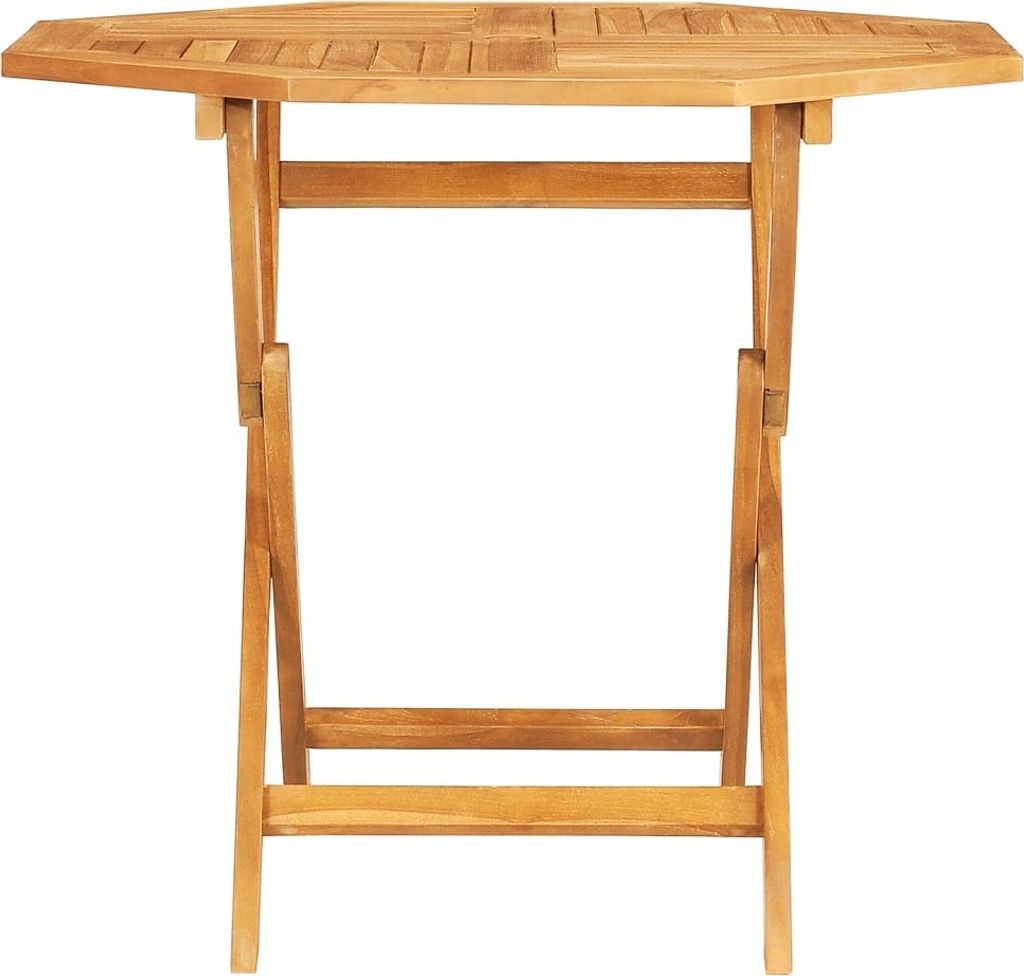 "Winterschlussverkauf "Esstisch/Outdoor Tisch - Klappbarer Gartentisch - moderne Design - Balkontisch - 85x85x76 cm Teak Massivholz NeuMöbel 8529227
