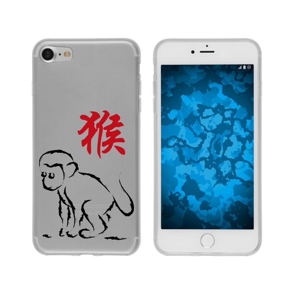 PhoneNatic Case kompatibel mit Apple iPhone 6 Plus / 6s Plus Silikon-Hülle Tierkreis Chinesisch M9