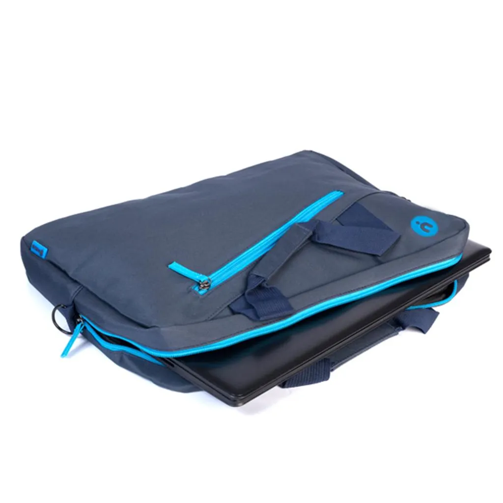 Sacoche PC 15.6 antichoc NGS Ginger Blue porte-documents résistant - 6