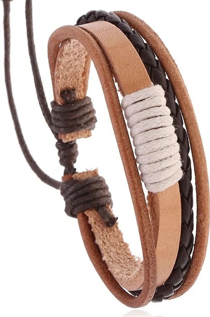 Armband SE-33129 - Hellbraun für Herren KP33129 Produktbild 