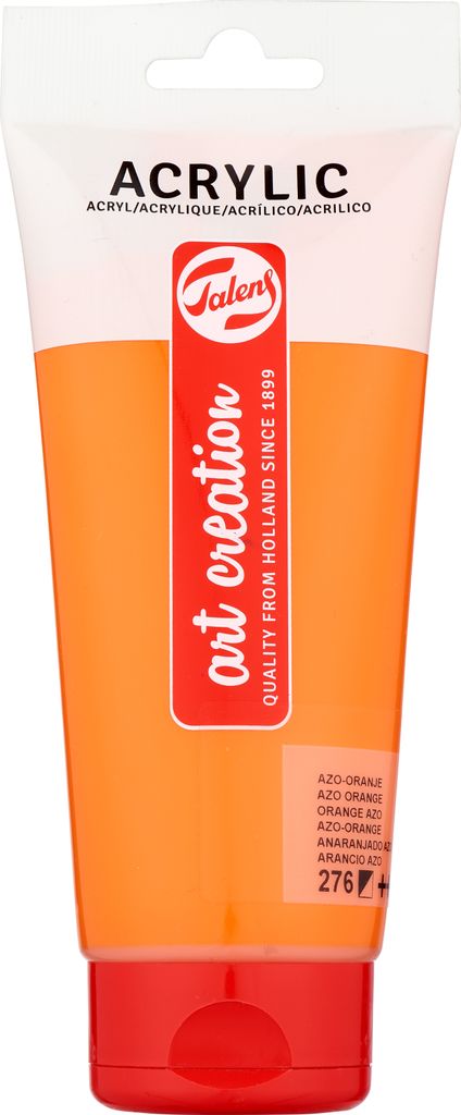 Talens Art Creation Acrylfarbe Tube 200 ml Azo-Orange 276