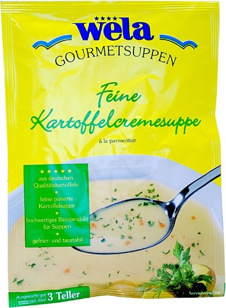 WELA Feine Kartoffelcremesuppe à la parmentier