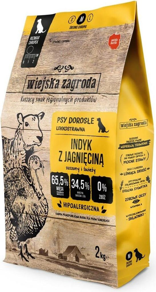 Wiejska Zagroda Futter Truthahn mit Lamm 2 kg