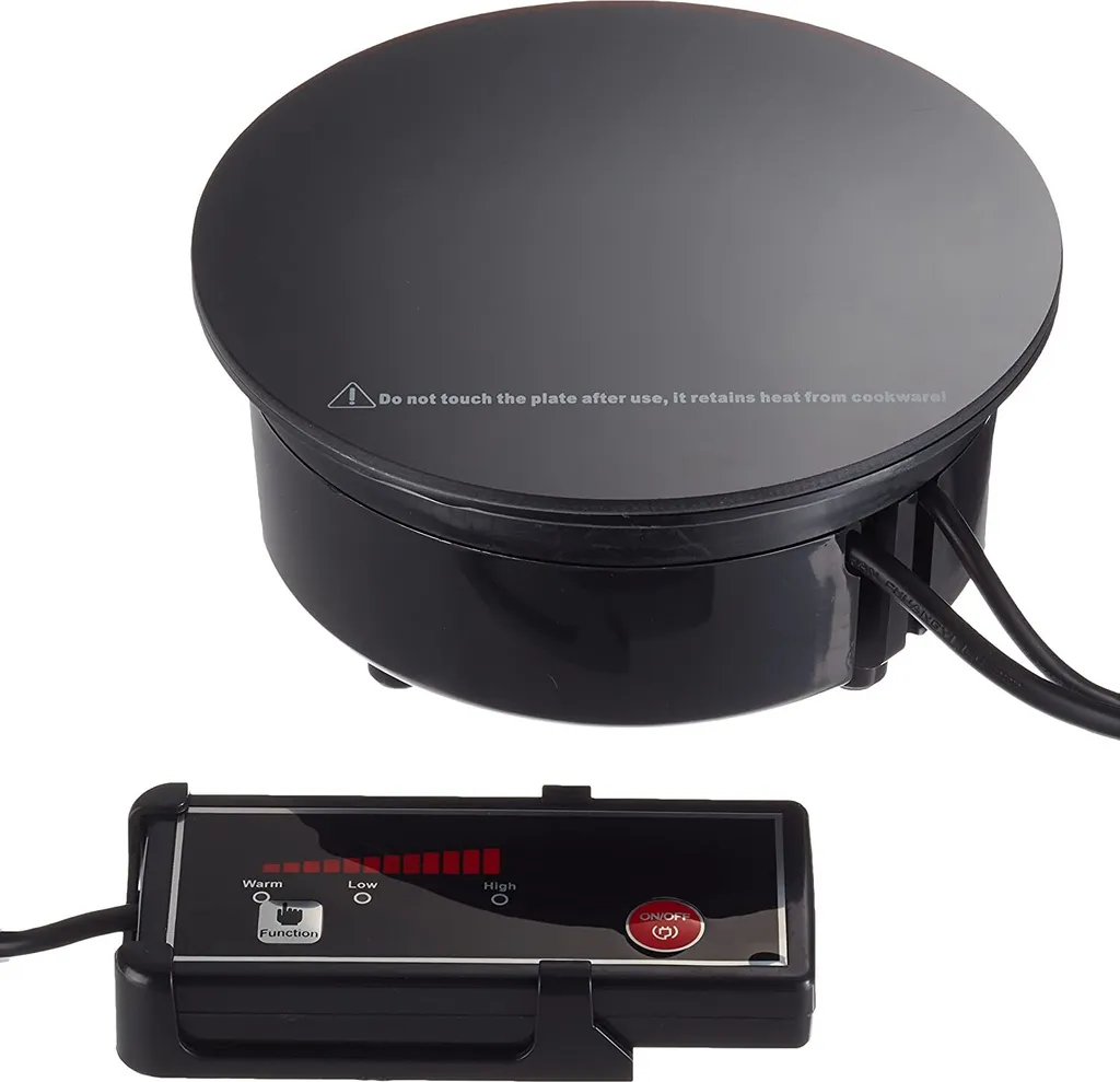 Plaque induction Lacor 18 cm avec régulateur précis pour cuisine