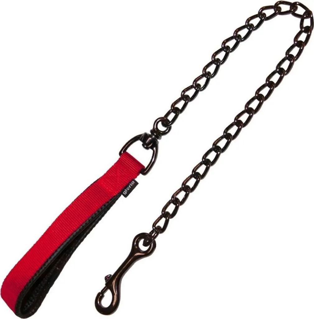 Accessori Cani: Guinzaglio Gloria Classic Rosso - Eleganza e Comfort 120cm