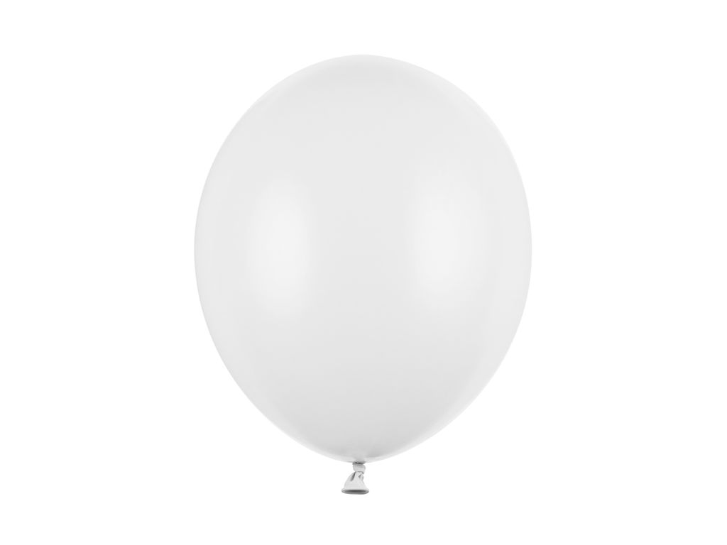 Palloncini Strong Pastel Bianco puro 30 cm 100 pezzi Immagine del prodotto 