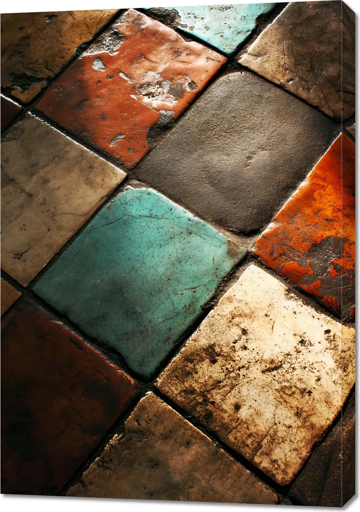 Tableau Image 70 x 100 cm Composition céramique pour décoration murale