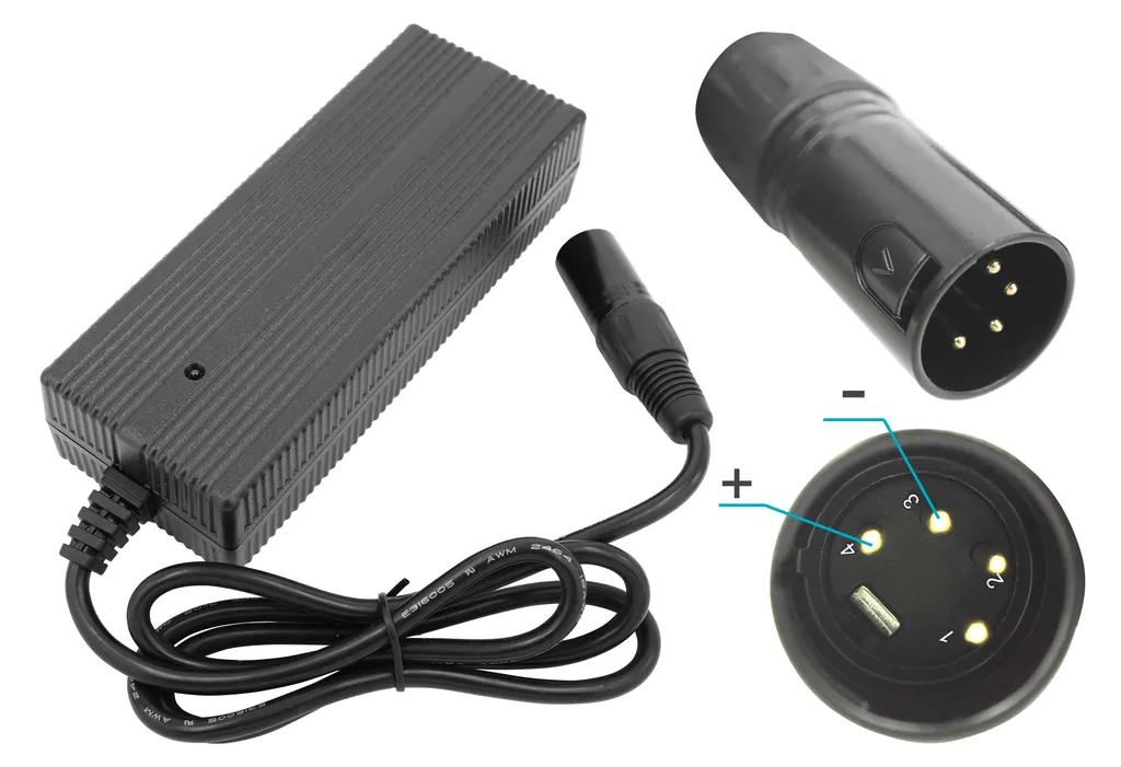 Chargeur rapide 42V 3A pour batterie Sparta, Double-E et ION E-speed - 2