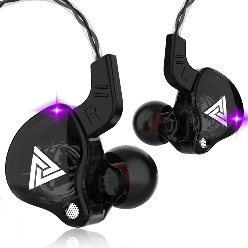AK6 Cuffie Sportive In-Ear Blu Stereo Subwoofer con Microfono per Cellulare