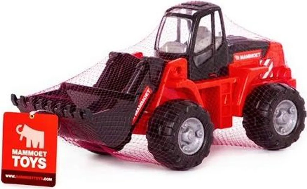Grand Tracteur Pelleteuse Jouet 48cm MAMMOET pour Enfant dès 3 Ans