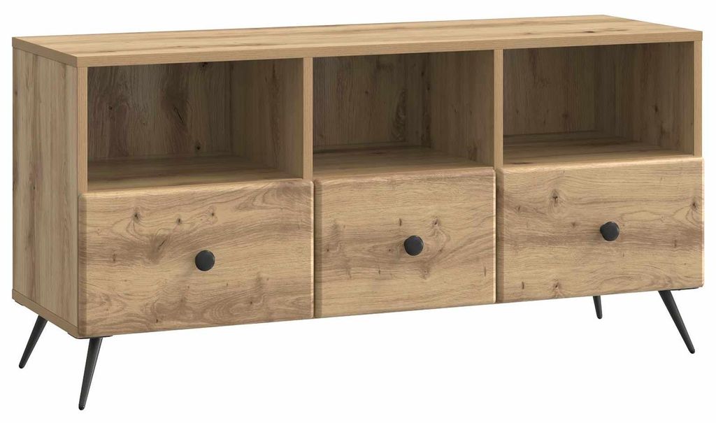 Maison Exclusive - TV-Schränk Artisan-Eiche 102 x 34,5 x 50 cm Holzwerkstoff