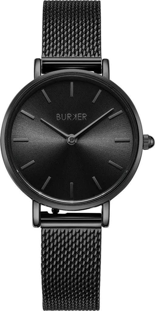 Orologio Donna BURKER Ruby Petite Nero 28mm: Stile Urban Mesh