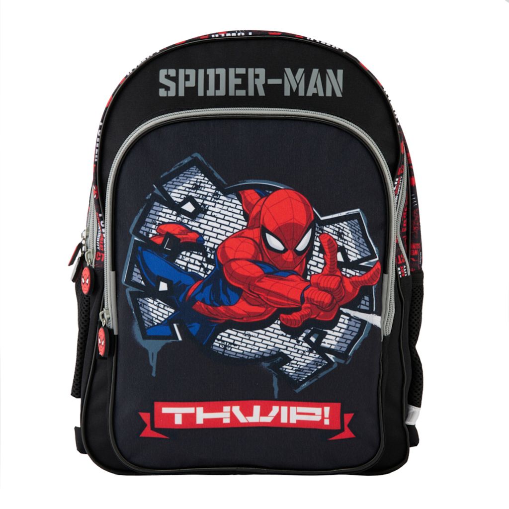 5tlg Spiderman Schulranzen set Rucksack Federtasche Produktbild 