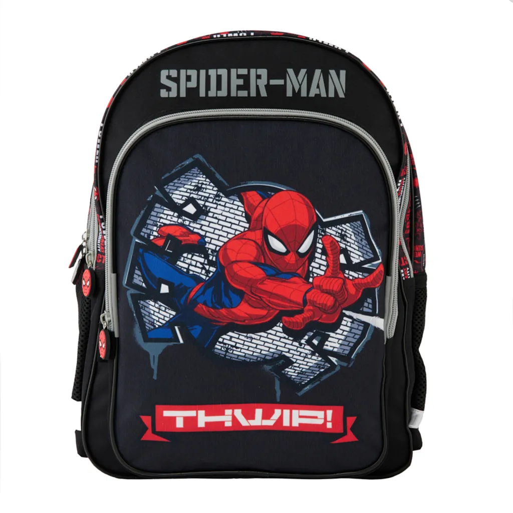 Fini le Désordre avec le Set de 3 Sacs Spiderman pour École et Sport - 2