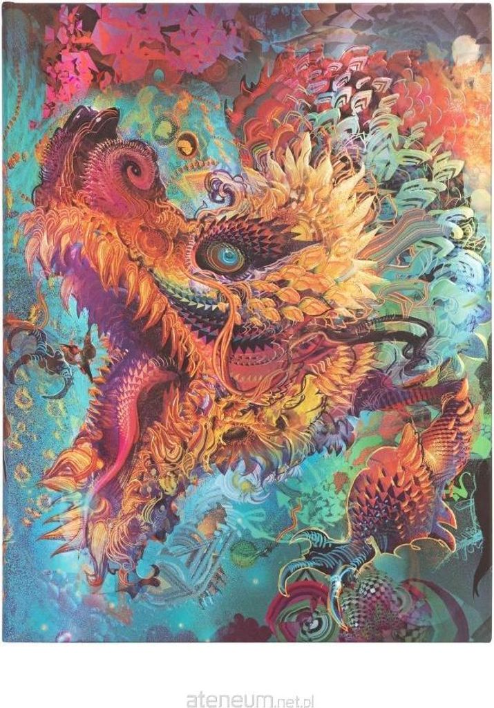 Notatnik gładki Paperblanks Humming Dragon ultra