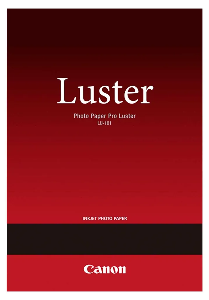 Carta Fotografica di Lusso Canon 6211B026 Pro Luster A2 Bianco 25 Sh