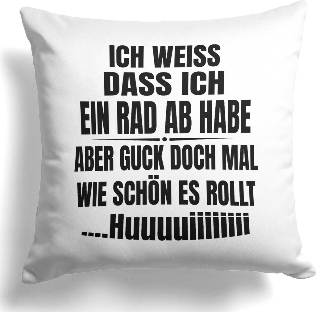 22Feels Lustiges Kissen Deko Humor Spruch Witzig Motiv Geschenk Büro Frauen Dekoration Wohnaccessoire Wohnzimmer Schlafzimmer Couch