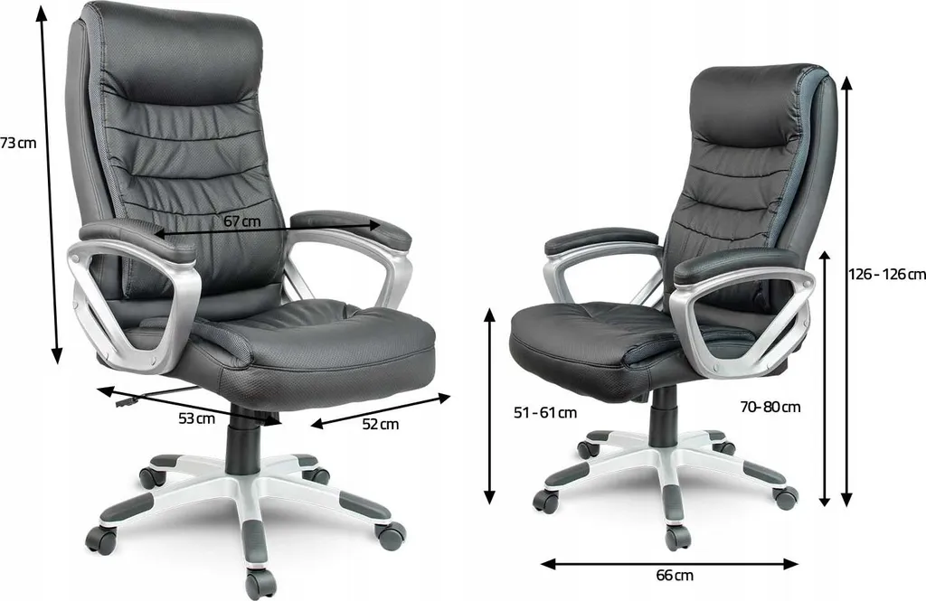 Sedia Girevole Ufficio Madera Marrone Comfortable-SOFT | Vera Comodità - 8