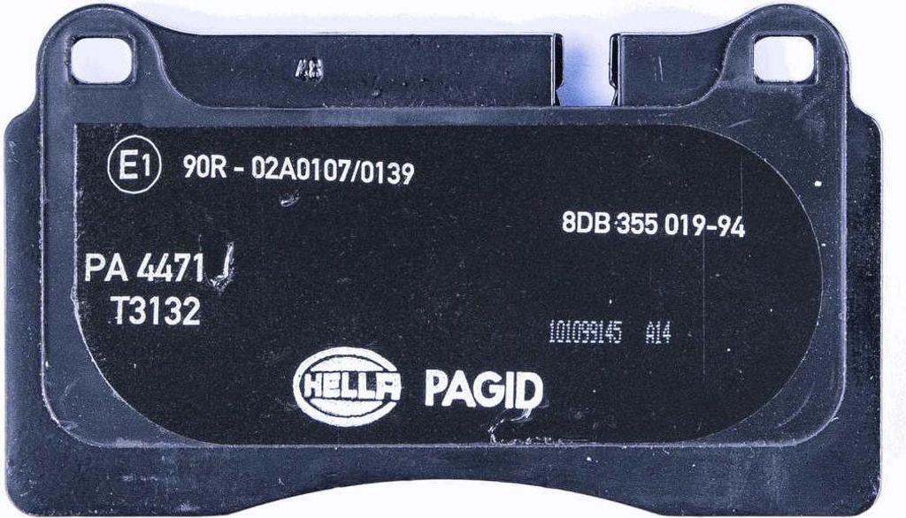 Bremsbelagsatz Scheiben mit Verschleißwarnanzeige 16 mm HELLA für u.a. SEAT LEON