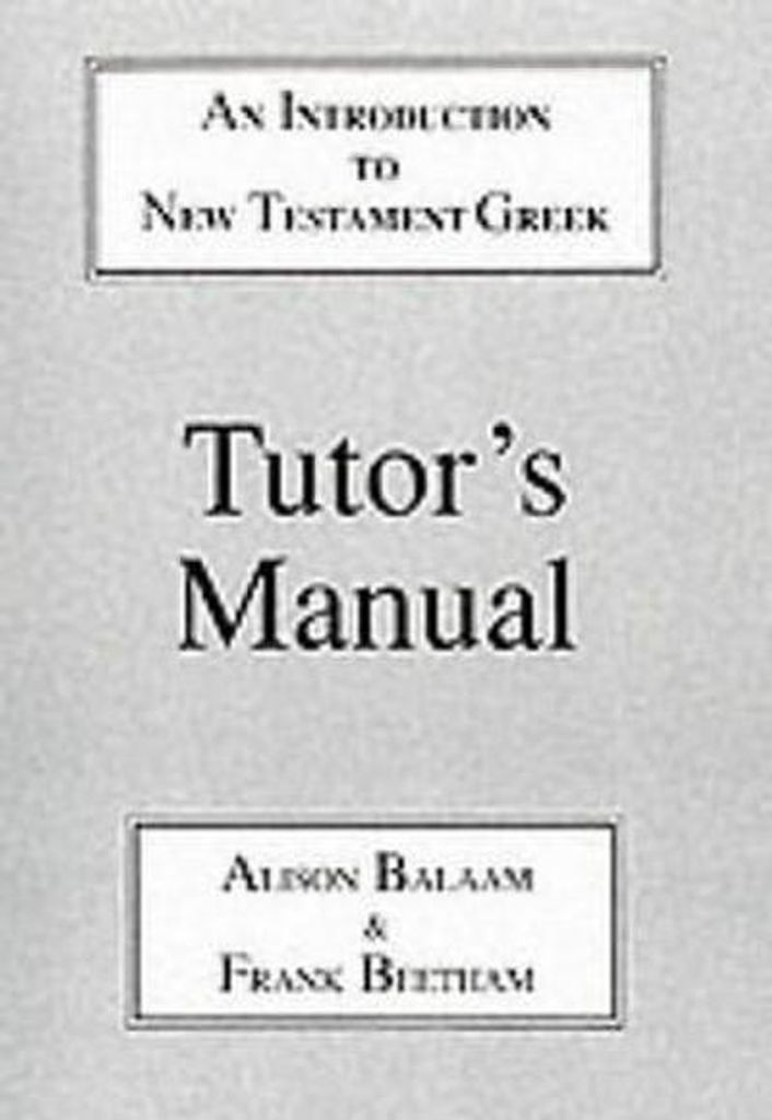 Introduction to New Testament Greek