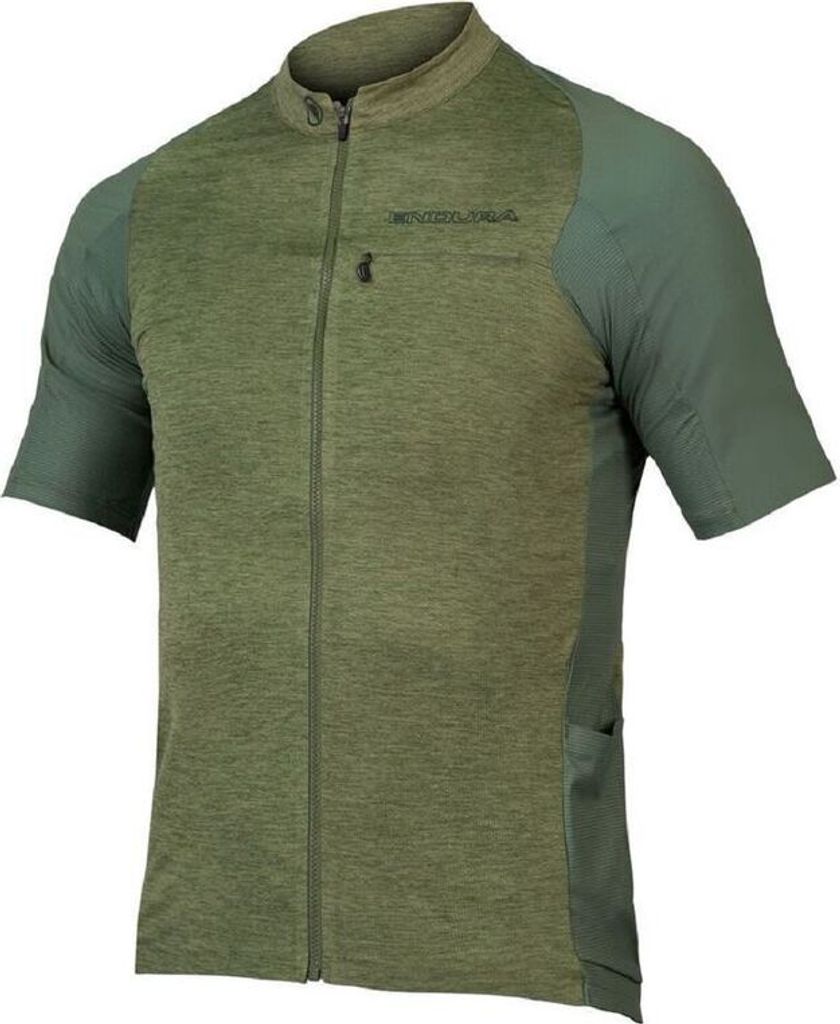 Endura Gv500 Reiver S/s Trikot Olivgrün
