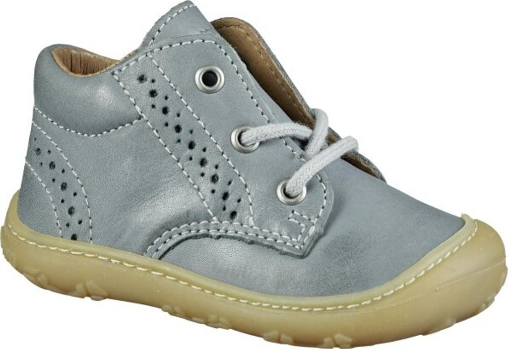 Pepino Kelly, Mädchen Lauflernschuhe zum Schnüren in arctic, mittlere Weite, superweich und flexibel