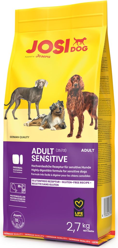Josera 2,7kgx3 JosiDog Adult Sensitive