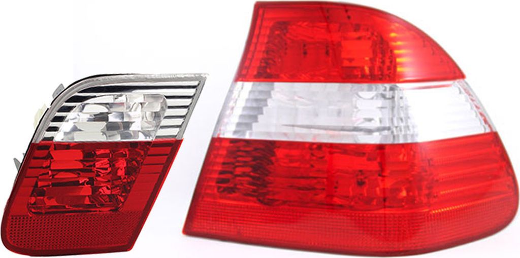 Johns, Heck Leuchten Rückleuchte passend für BMW 3er E46 Set innen außen 09/01-02/05 RE 63216910532 63216946536 6910532 6946536 63216910538 6910538