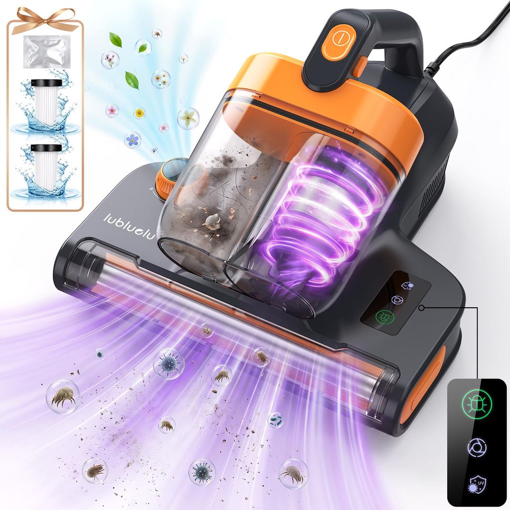 Lubluelu CM209 Aspirateur anti-acariens pour matelas, 16 Image du produit 