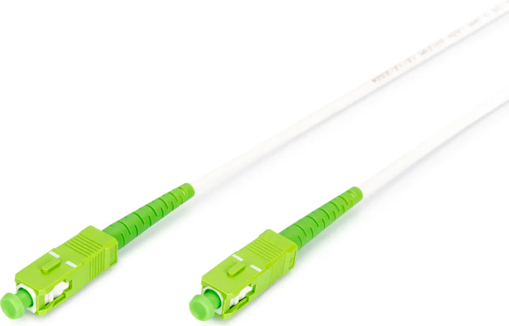 DIGITUS LWL Patchkabel 5m - Cavo Fibra Ottica Monomodale SC/APC-SC/APC