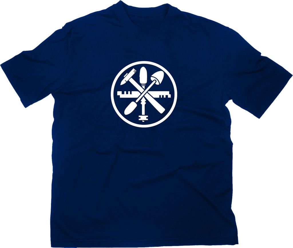 Styletex23 T-Shirt Glaser Handwerk Zunft Logo Glas, navy, XXL