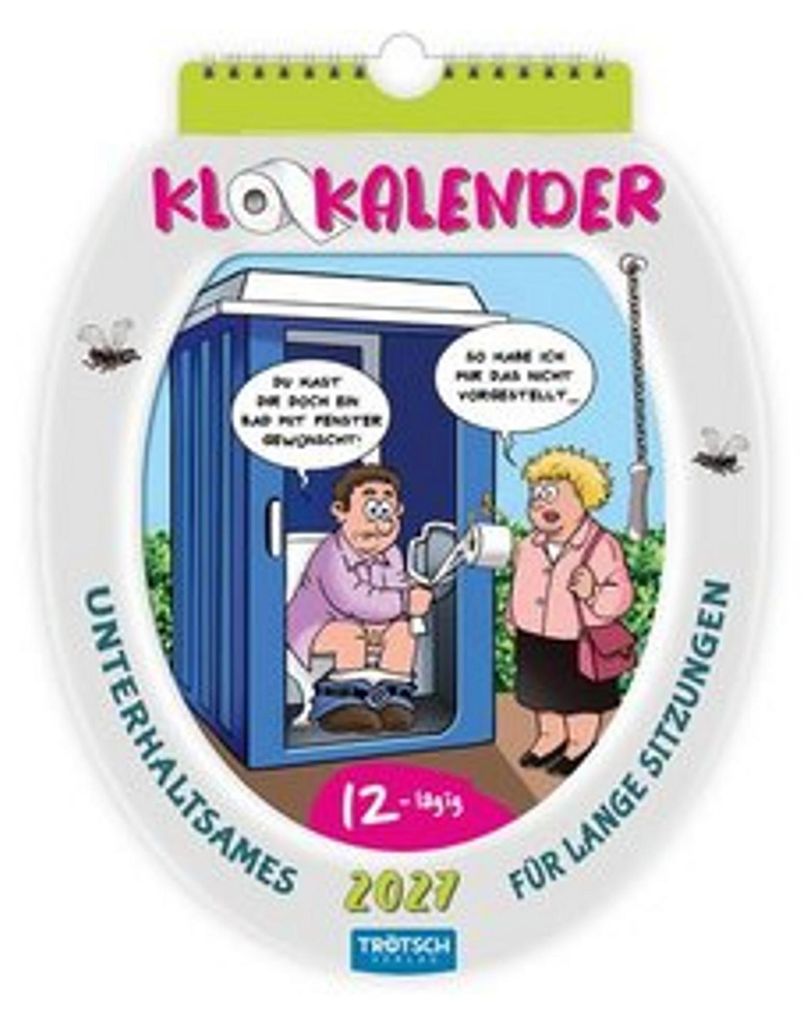 Kalendář Trötsch Klo 2027, 20 x 25 cm Obrázek produktu 
