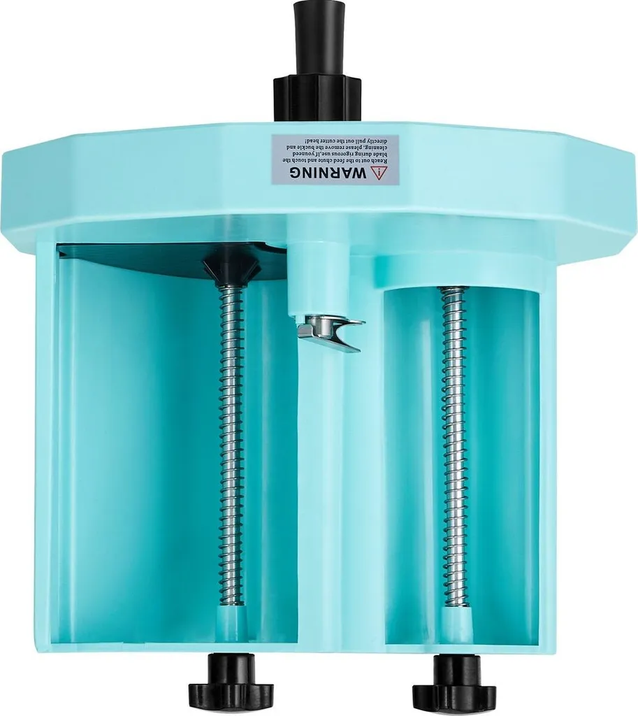Machine à trancher manuelle 0-12mm à double alimentation inox - 10