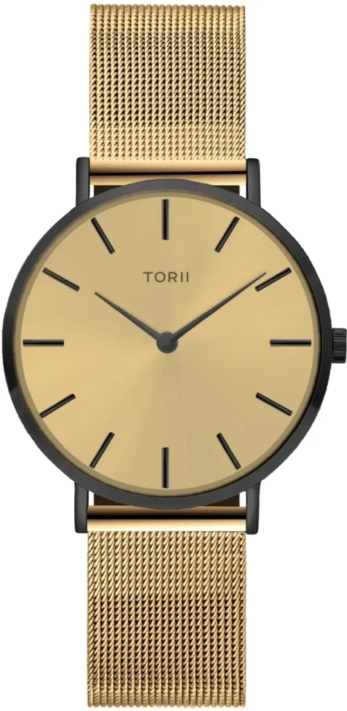 Montre bracelet en or pour femme style mode classique modèle TORII
