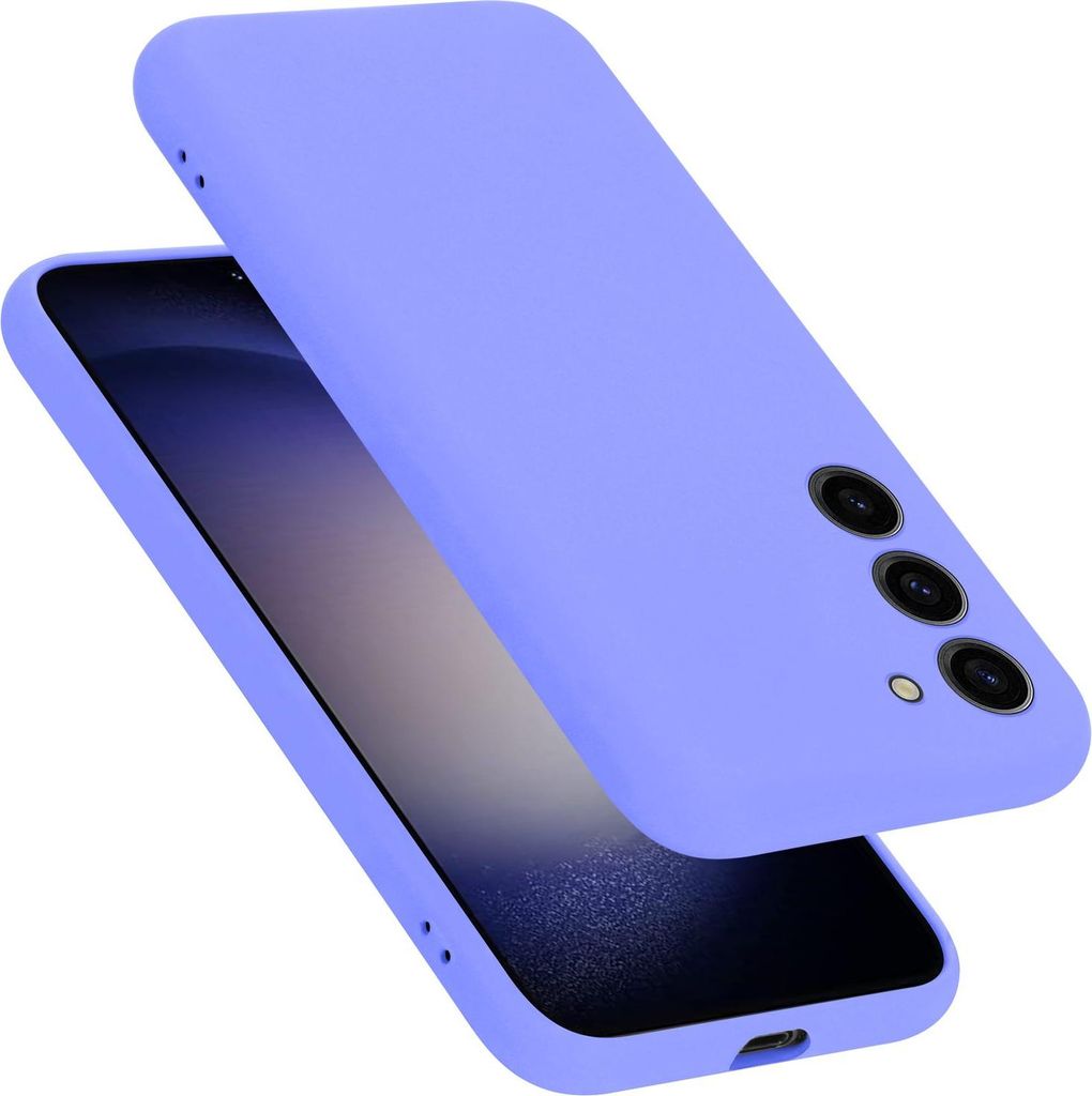 Cadorabo Hülle für Samsung Galaxy S23 Hülle Silikon Handyhülle Case aus flüssigem Silikon, Kratzfeste und stoßfeste Schutzhülle für Samsung...