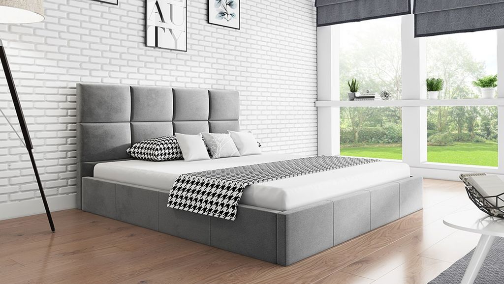 AX LIVING 120x200 Bett Silino I – Komfort Funktionalität vereint JS90
