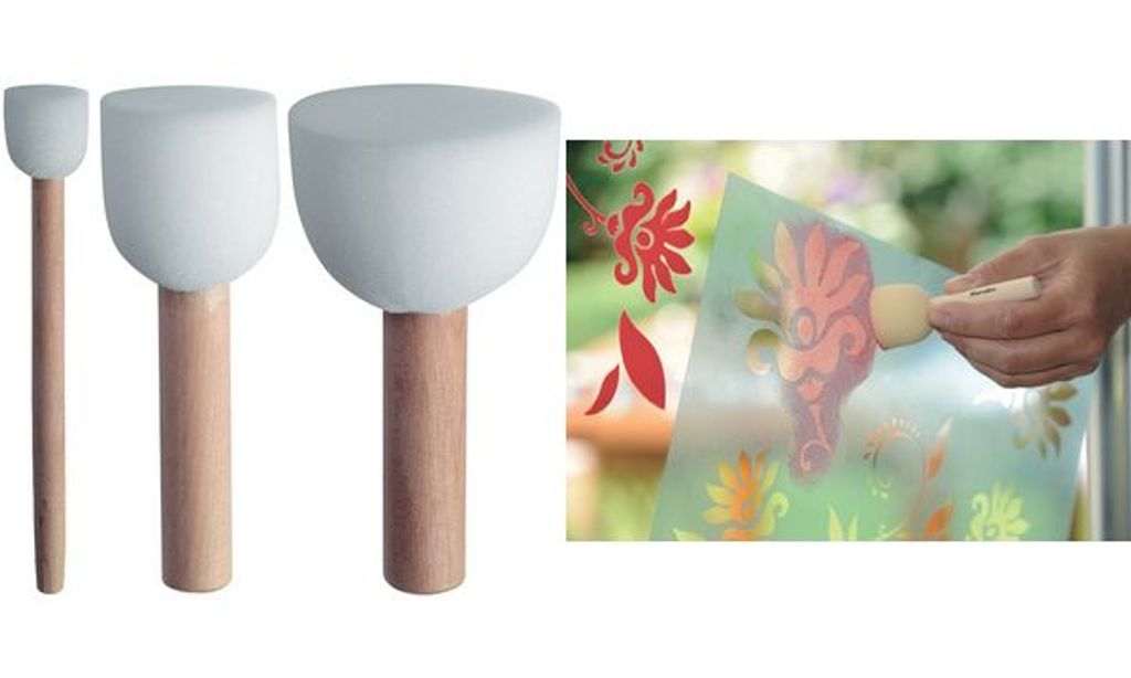 Marabu Schablonierpinsel, 3er Set, 1 Stück(e)