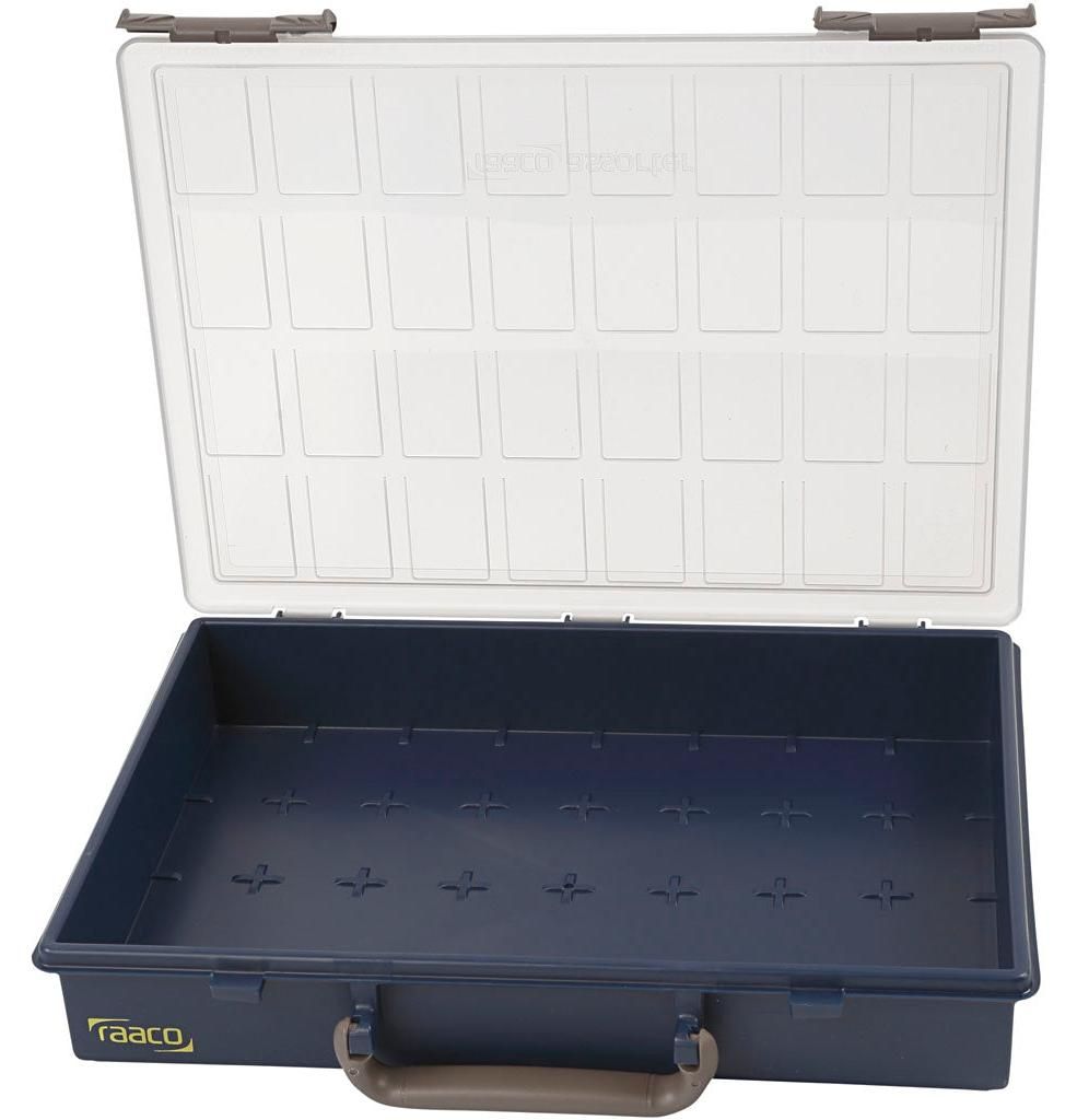 raaco Assorter 55 4x8-0, Polypropylen (PP), 509 g, Blau Produktbild 