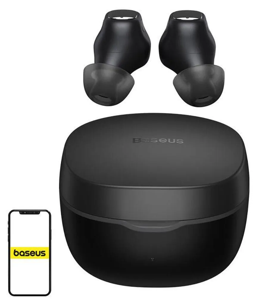 Baseus WM01 Auricolari Bluetooth In-ear: Musica e Chiamate USB-C Neri