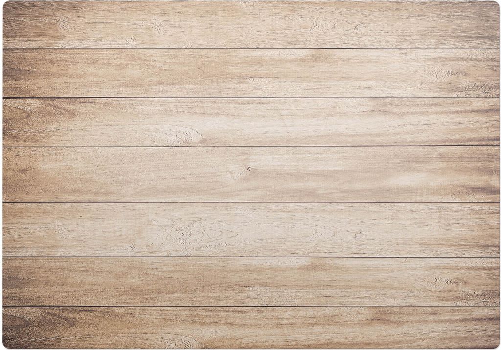 Holzstruktur – Bodenschutzmatte – Rutschfest – Schutzmatte für Büro – Vinylmatte – Stuhlunterlage –100 x 70 cm