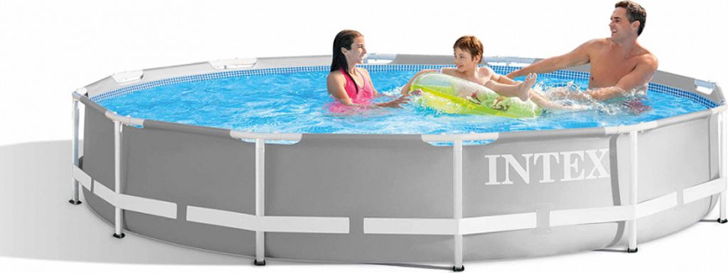 Intex 26710 - Gartenpool Prism 366 x 76 cm Metal Frame Pool Produktbild 6