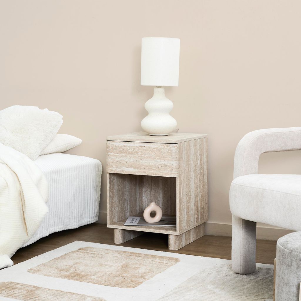 Nachttisch - Home Deco Factory - Pietra - Schlichtes Design Produktbild 